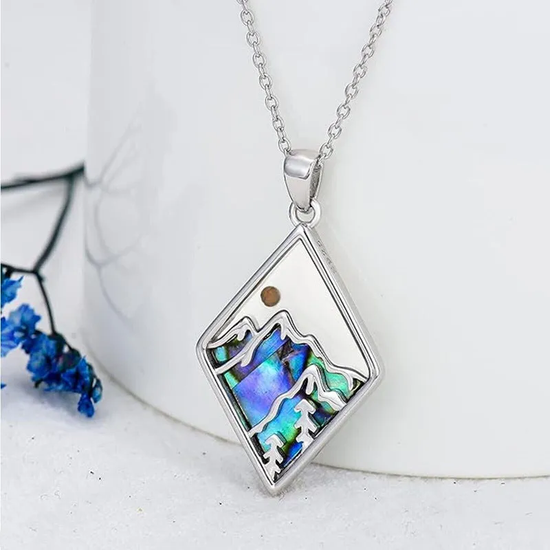 Wholesale  Trendy Minimalist Faith Geometric Stainless Steel Pendant Necklaces
