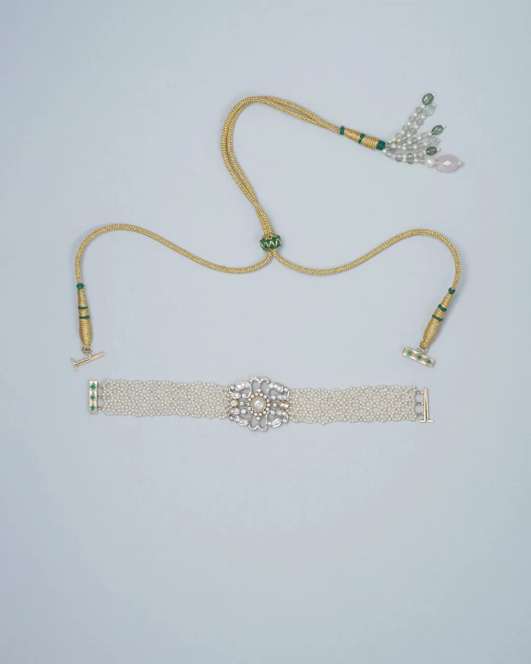 Zia Bracelet and Choker