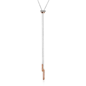 ZP984 Necklace in 14k Gold with Diamonds